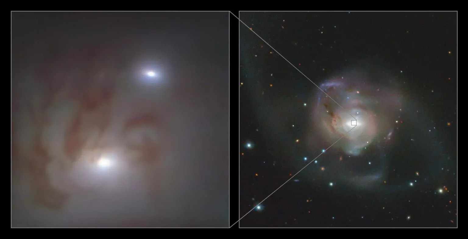 宝瓶座NGC 7727星系