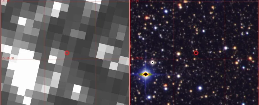 克卜勒太空望远镜和加法夏望远镜探测到的信号。