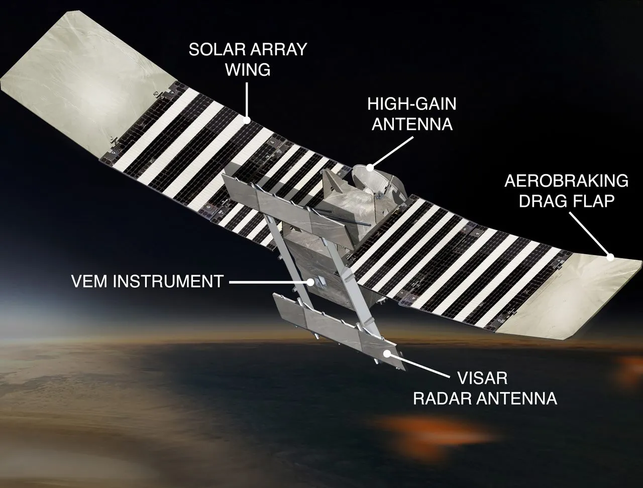 VERITAS计划想象图。来源：NASA